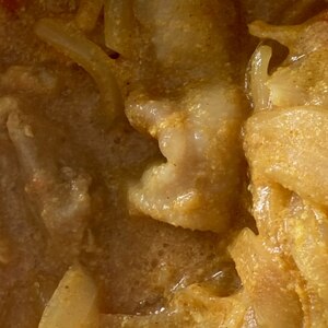 ヨーグルトでバターチキンカレー風